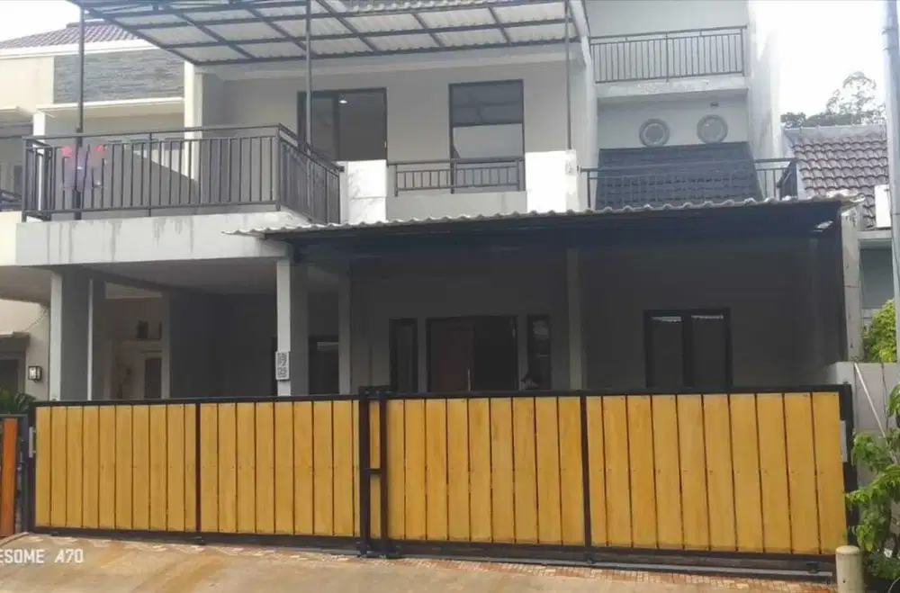 Rumah Baru Siap Huni Taman Crysant Kencana Loka BSD