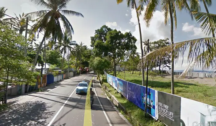 Tanah beach front Raya Senggigi, Lombok Barat