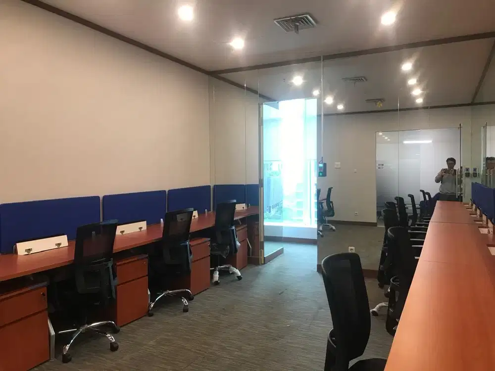 Disewakan Ruang Kantor Office Area SCBD Equity Tower Full Furnished