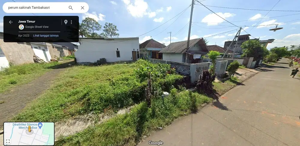 Tanah Tambakasri Tajinan Malang Jual murah cpt B.U Poll bonus bangunan