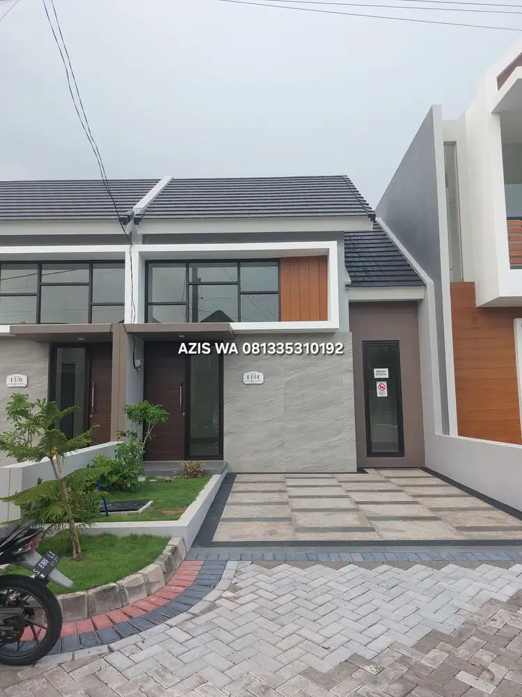Jual rumah baru tipe lotus 90 m² (6X15) lokasi puri safira regency