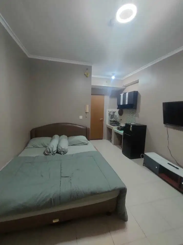 Disewakan Perbulan Studio Furnish Apartemen Maple Park Siap Huni
