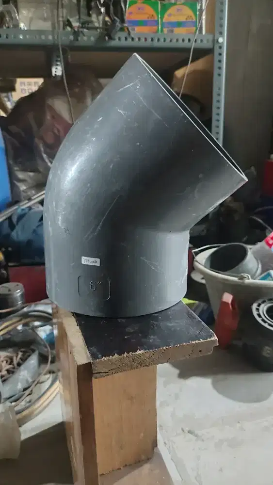 KNIE ELBOW 45 DERAJAT RUCIKA (D) 6 INCH