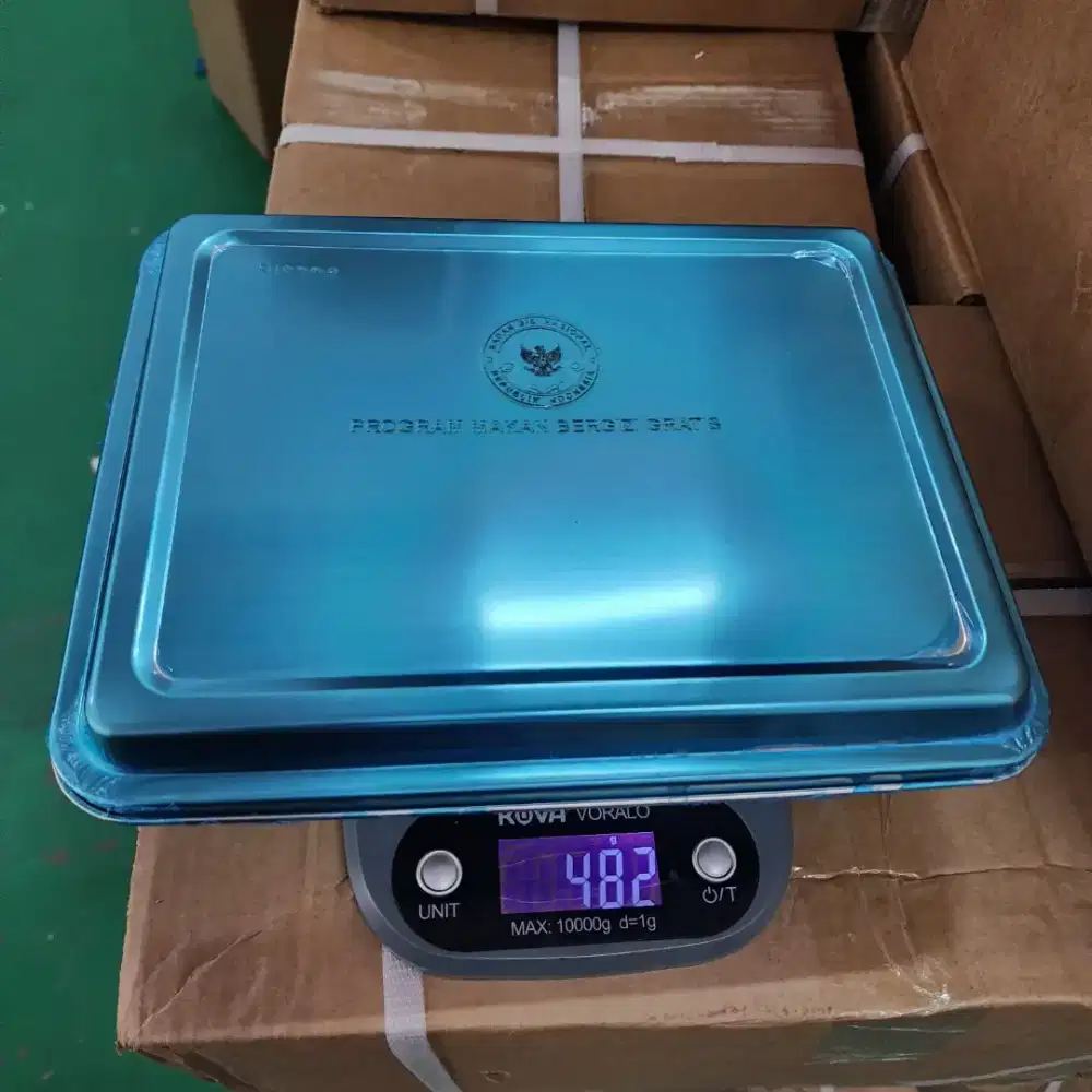 Dijual foodtray T6 standart MBG berligo garuda
