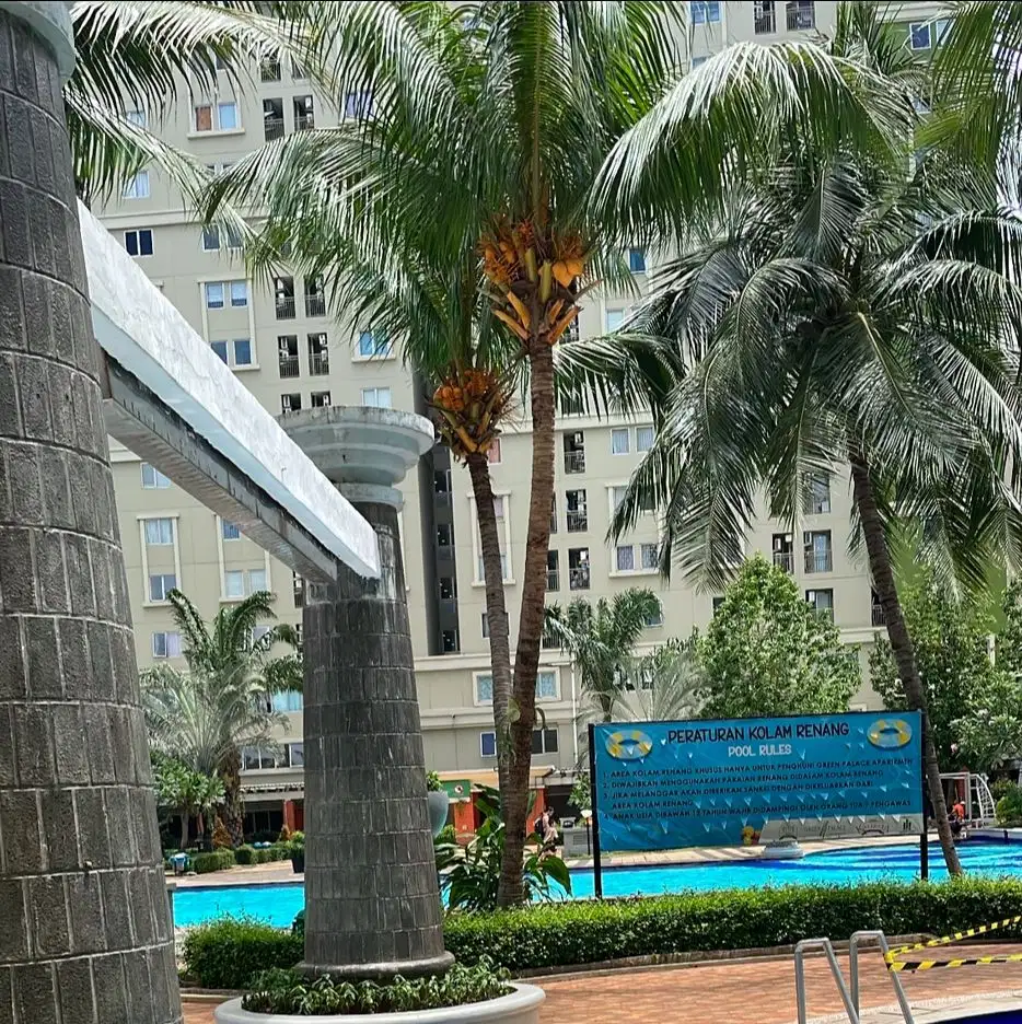 sewa pembayaran tahunan 2 kamar kosongan 1 AC KALIBATA city