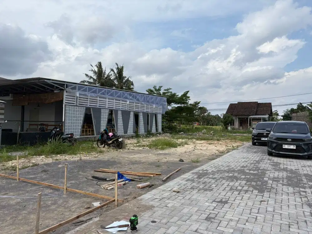 Gamping; Tanah Tepi Aspal Sisa 2 Unit; Siap Bangun