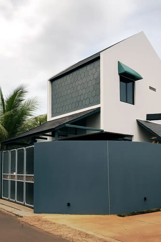 Rumah Hoek SHM Aesthetic Minimalis Siap Huni, Bonus AC