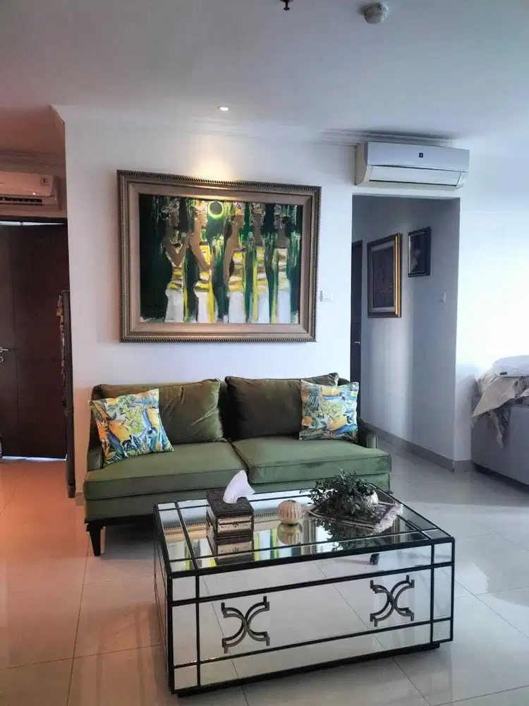 Disewakan Apartemen Hampton Park Tipe 3 Kamar Kondisi Furnished