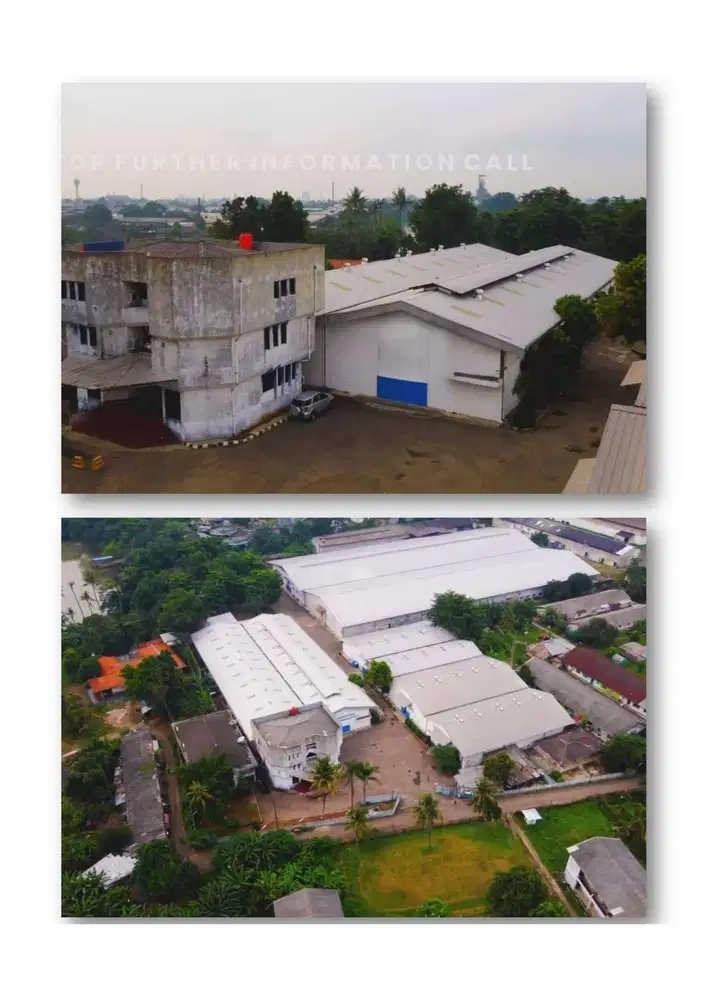 DIJUAL PABRIK AREA TANGERANG CIKOKOL