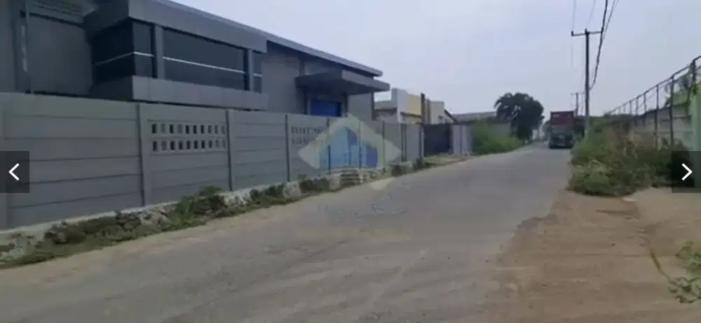 Di jual pabrik di kawasan industri Akong sepatan Tangerang