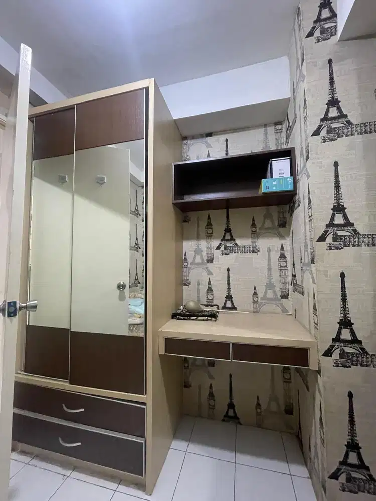 Apartemen kalibata city 2 br furnish surat sertifikat tower ebony