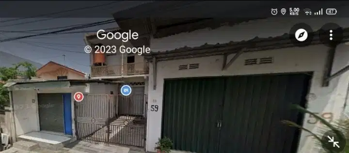 Rumah strategis dengan 2 ruang usaha di jalan brotojoyo tanah mas