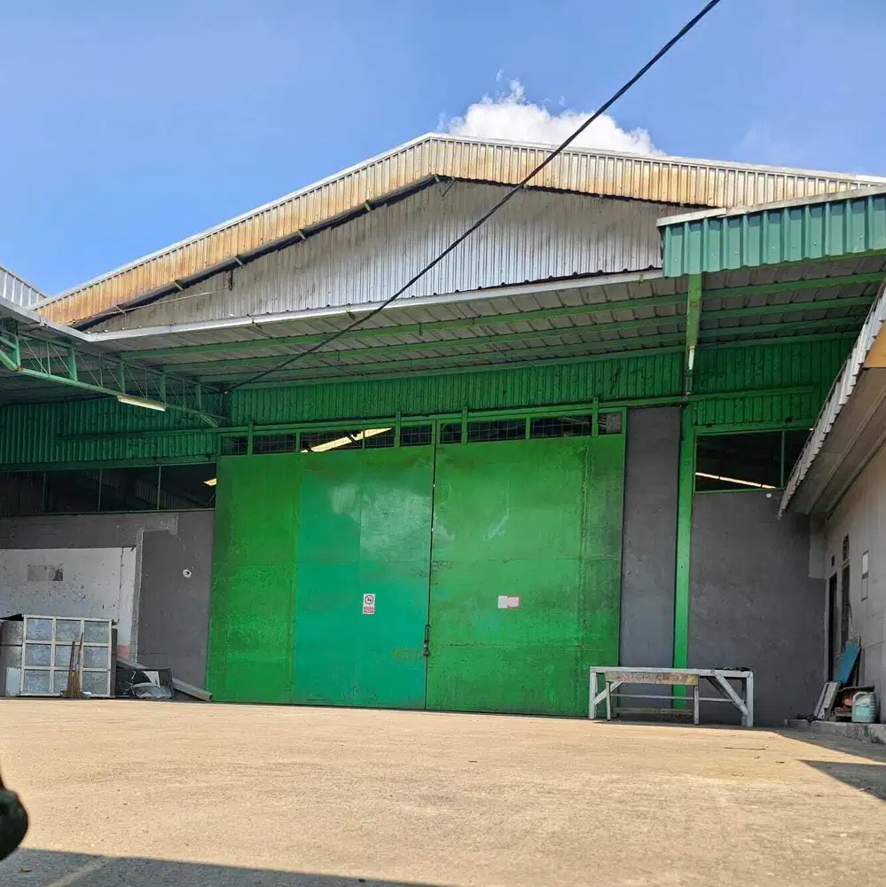 Gudang Mandiri 1000m Ada Akses Container di Jl. Jambe Legok Tangerang