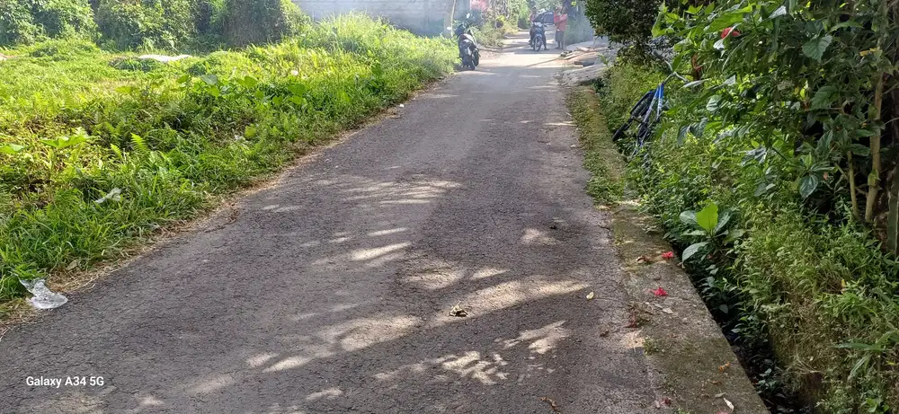 di kontrakan tanah pinggir jalan  di ubud tampaksiring view lembah