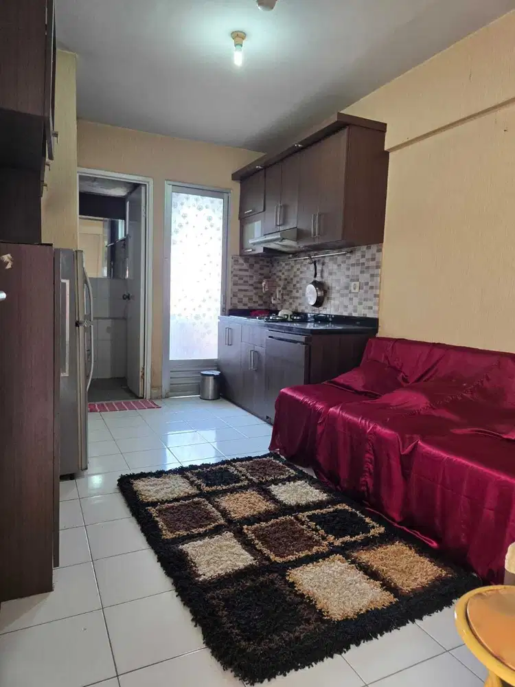 Apartemen kalibata city 2 br furnish hook view jalan raya