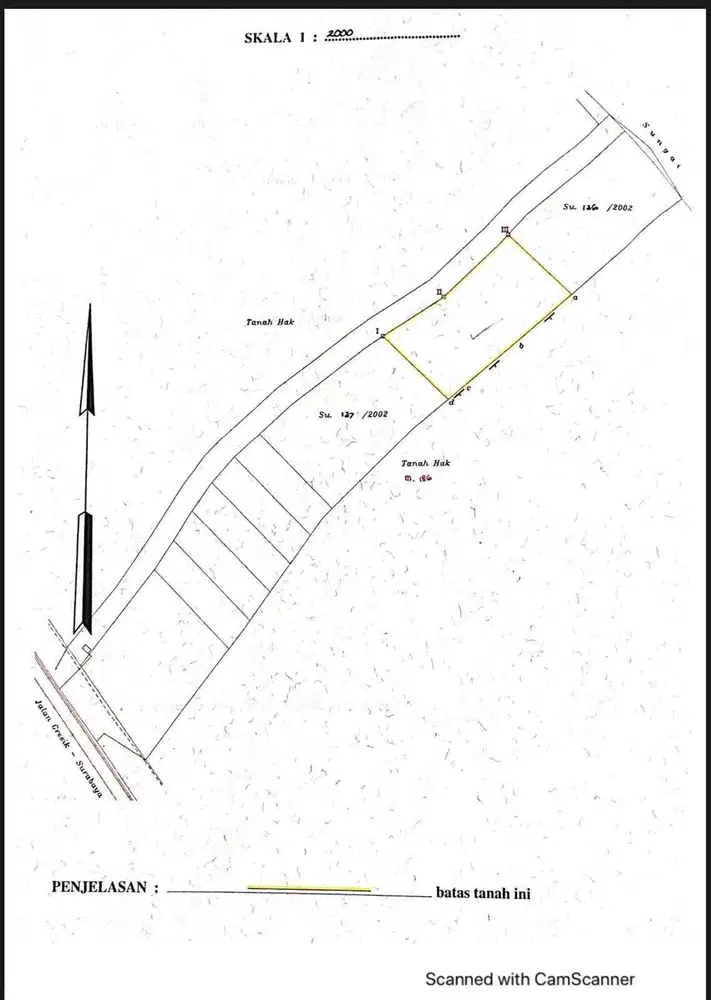 Tambak osowilangon cocok untuk gudang industri ( AJB )