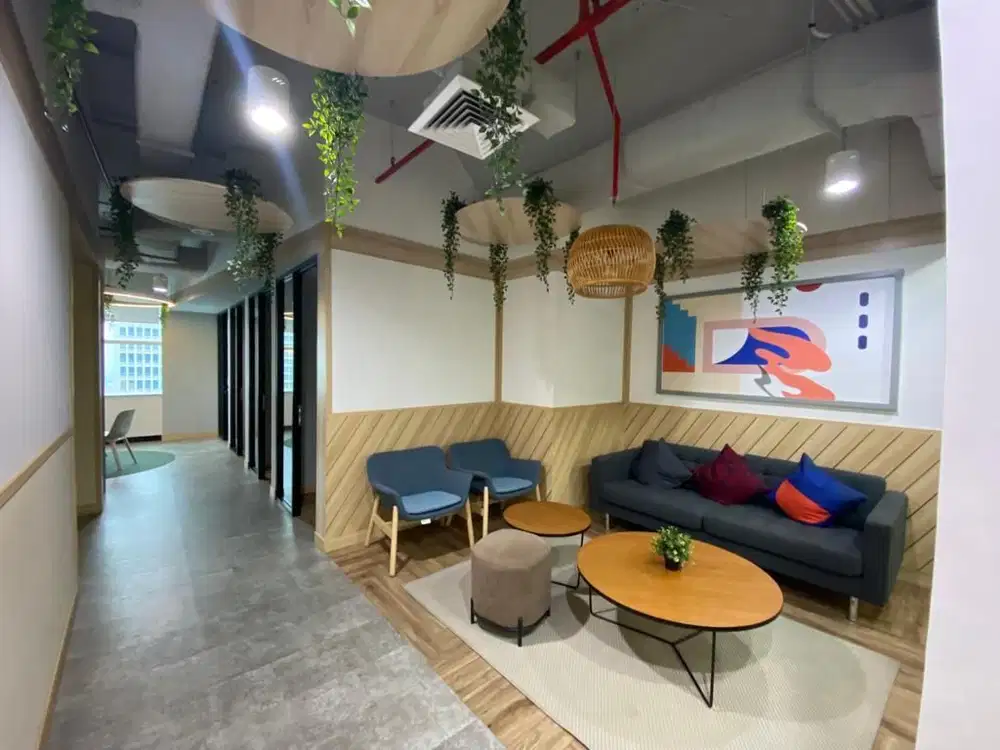 Disewakan Ruang Kantor Office Mega Kuningan Full Furnish Murah