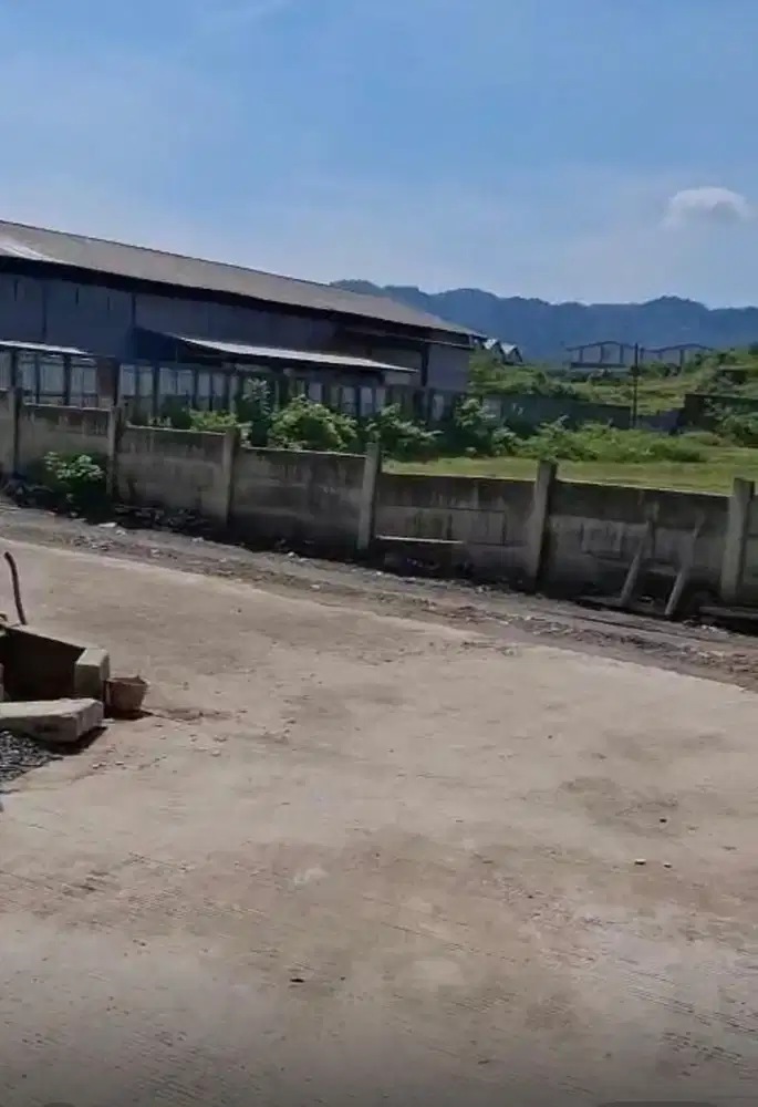 Dijual gudang  baru siap pakai di citeureup bogor  jawabarat