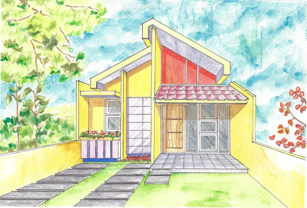 Rumah 2 Kamar Tidur UMuka Hanya 5jt Type 40/72 - New Graha Melasti