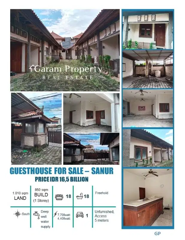 EX guest house di Sanur dekat bali.mandara hospital