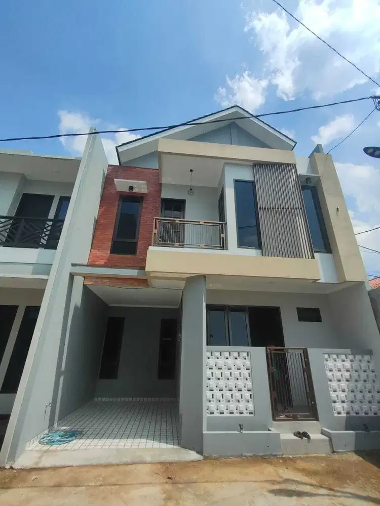 Rumah 2 lantai Scandinavian siap huni murah diRangkapan jaya,Depok