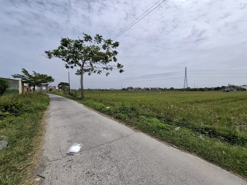 Lahan area solobaru zona kuning