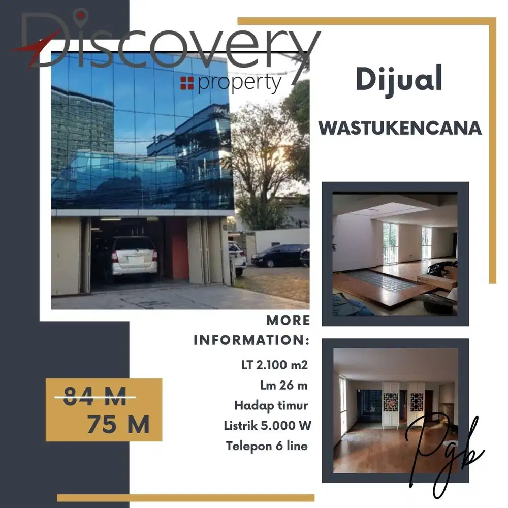 Turun harga Gedung Ruang Usaha Mainroad Wastukencana bandung Jual BU