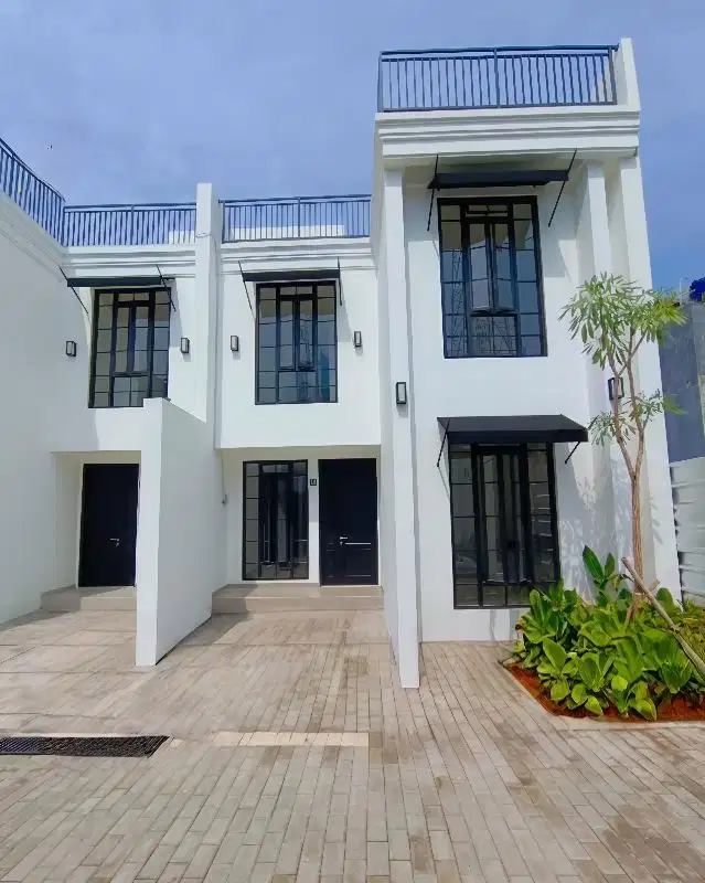 rumah baru di Rempoa, bebas banjir dekat mrt Lebak bulus