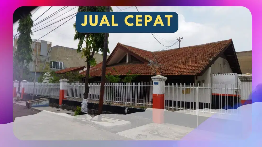 DIJUAL CEPAT BANGUNAN USAHA 550m2 GAYUNGSARI SURABAYA SELATAN