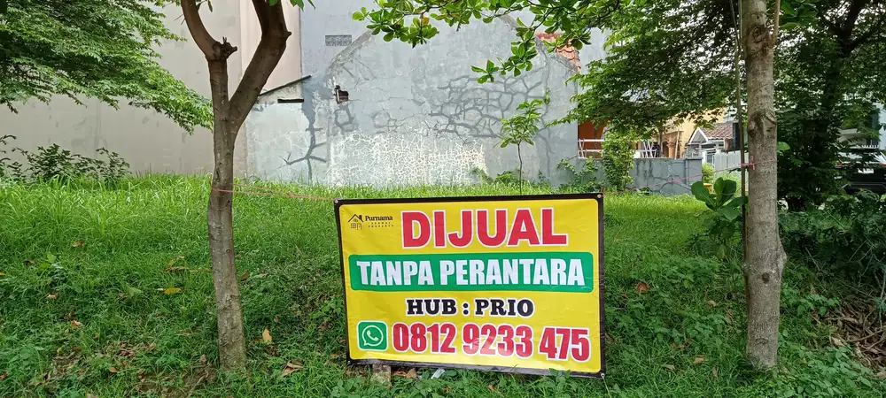 Tanah kavling Murah Hook di Taman Puspa Citra Raya Cikupa Tangerang