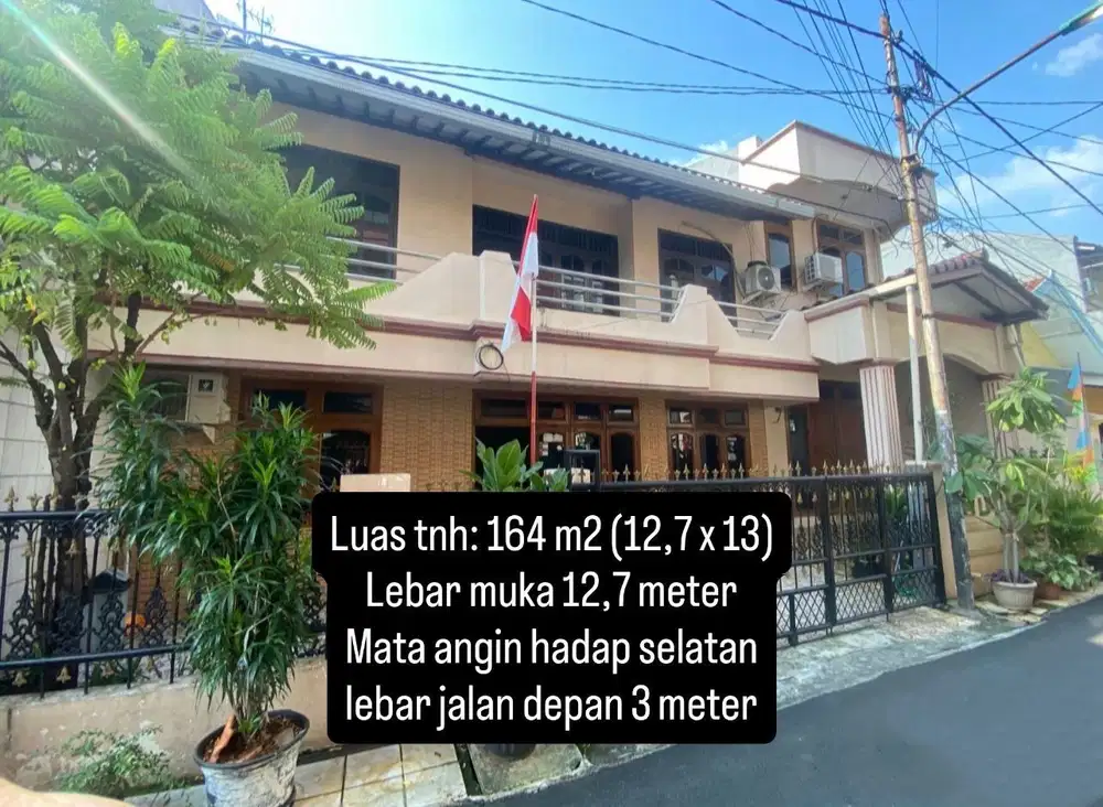 Dijual cepat rumah di tanjung duren jakarta barat