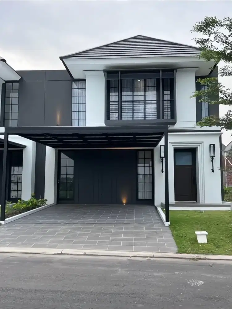 RUMAH MEWAH DUA LANTAI TYPE CASSIE DI CLUSTER MEWAH CITRAGRAND SMG