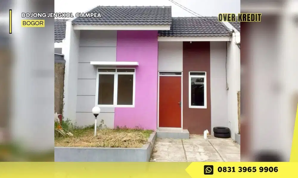 Over Kredit Rmh Murah 39JT dkt IPB di Geriya Selaras Ciampea Bogor