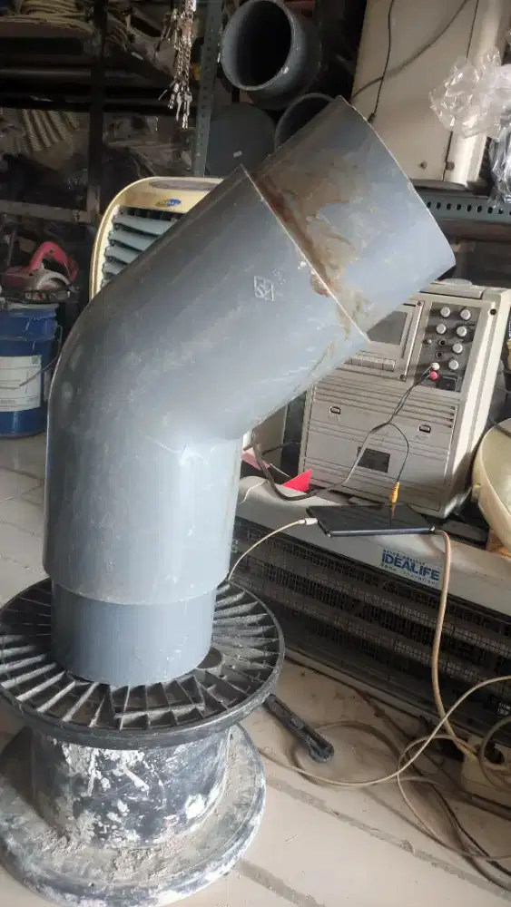 KNIE ELBOW RUCIKA 45 DERAJAT 6 INCH (AW) SEKEN