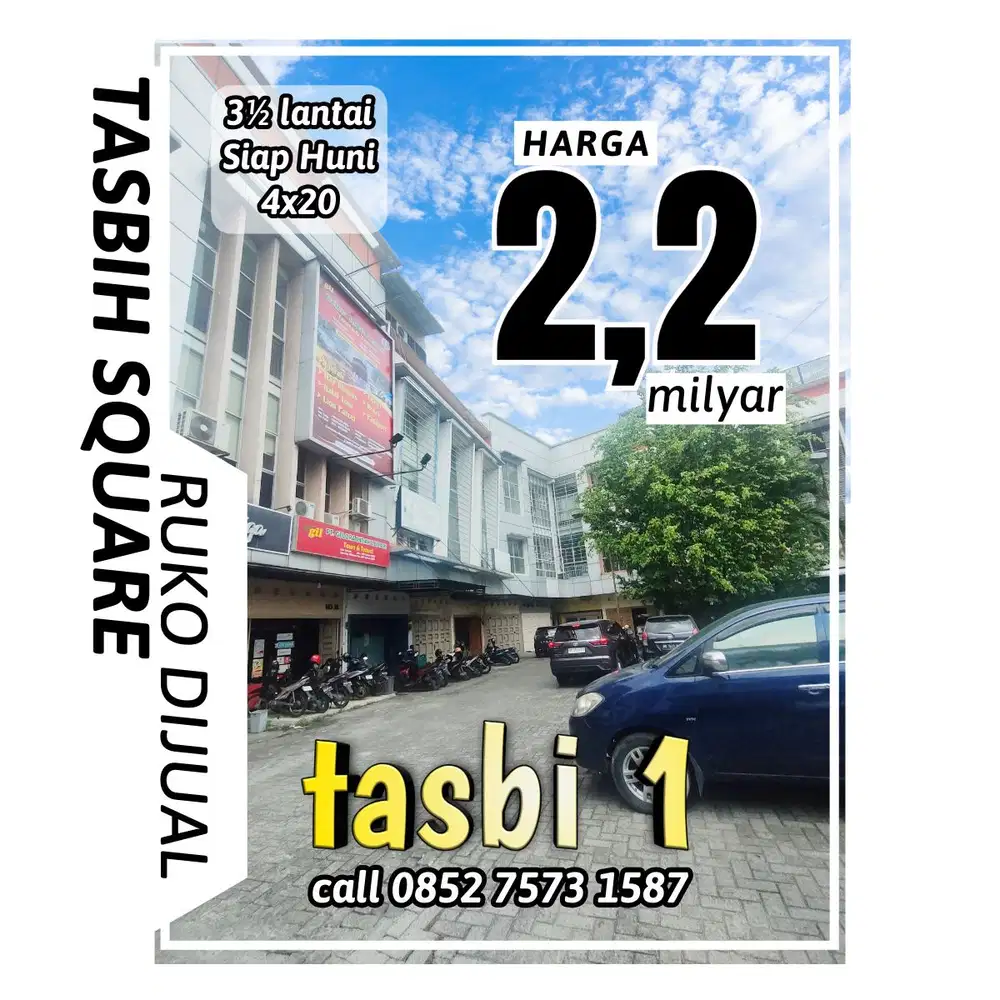 Ruko komplek Tasbi 1 dekat pintu gerbang setia budi