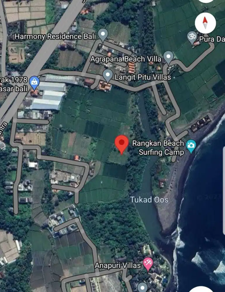 New Tanah Kavling 3 are Kawasan Villa View Pantai di Ketewel Gianyar