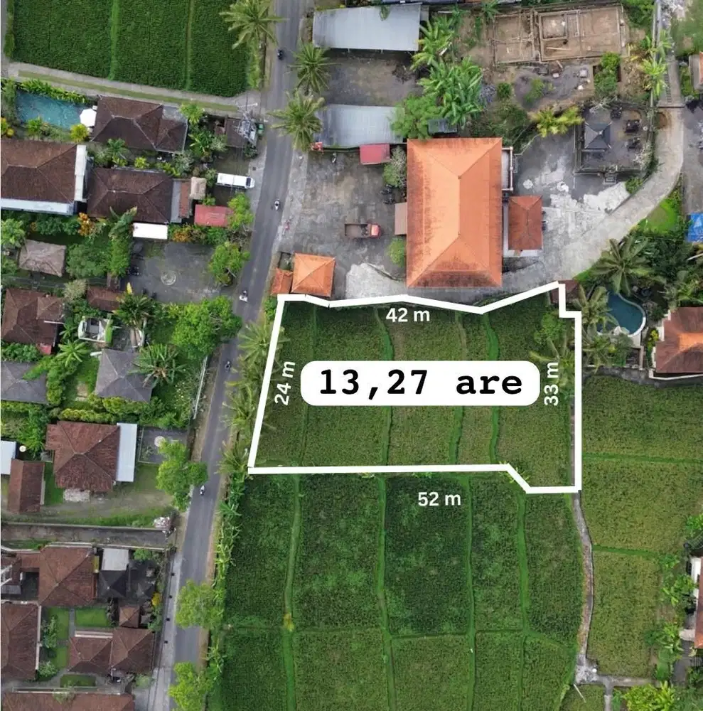 For Sale Leasehold Land Ubud Central