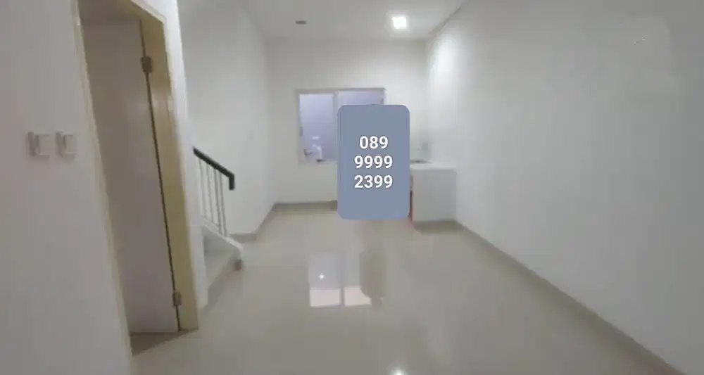 Rumah Sewa Unfurnished 3 Kamar di Residence One, Tersedia Canopy,