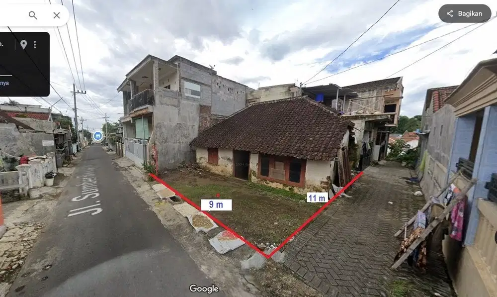 Tanah murah Ampeldento Karangploso Kasin Dijual cepat B.U Poll dkt UMM