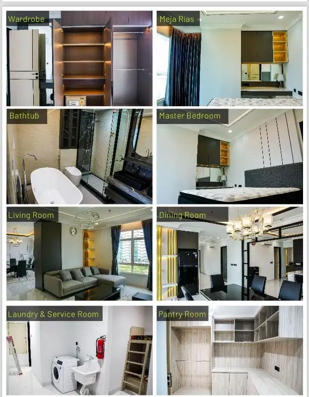 DIJUAL CEPAT APARTEMENT PANTAI MUTIARA MEWAH SIAP HUNI DI PLUIT