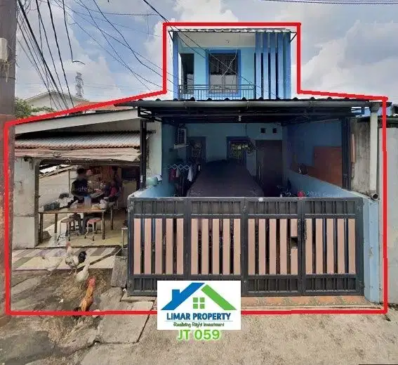 Rumah Semi Furnish Bonus Kios, Lokasi Strategis Cibubur