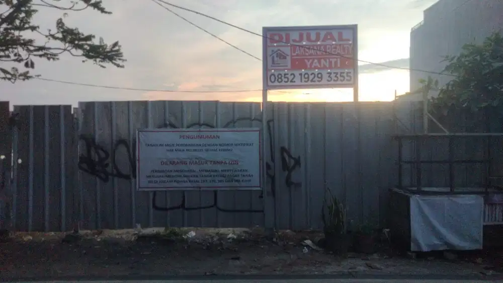 Dijual kavling atau tanah di Jakarta Barat Joglo