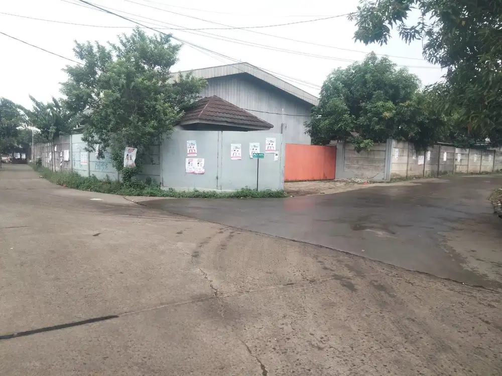 Jual gudang ex pabrik cat di narogong bekasi