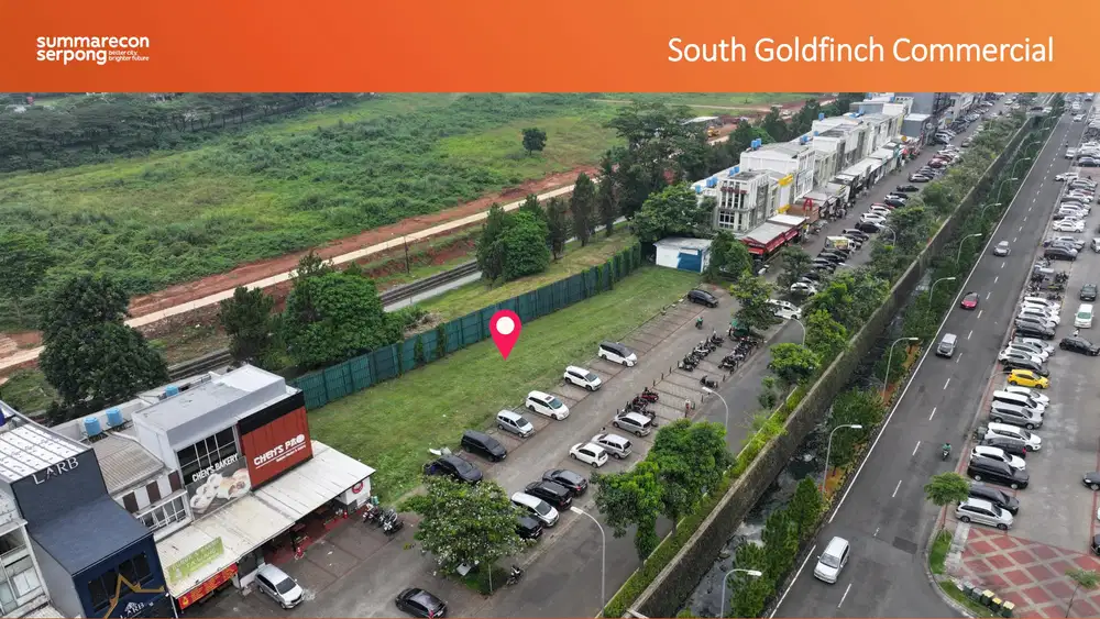 Kavling Komersial South Goldfinch, Lokasi Strategis di Gading Serpong