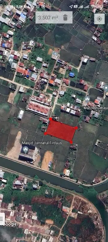Di jual Tanah Batua raya 3000m2