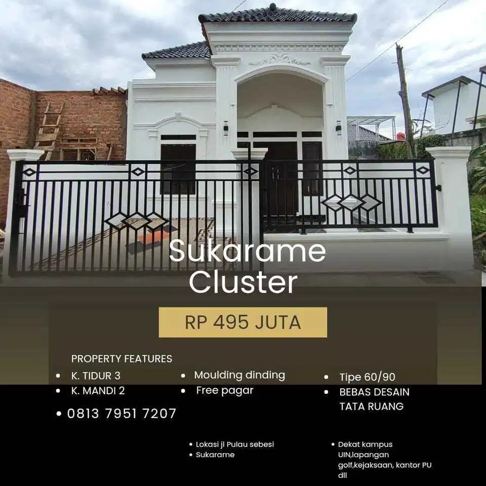 PERUMAHAN DI SUKARAME