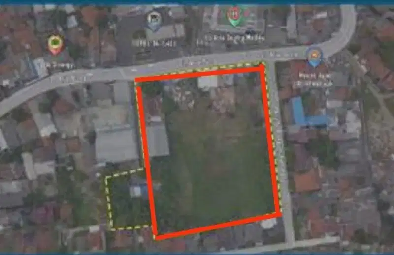 Tanah Pinggir Jalan Raya Di Ciputat