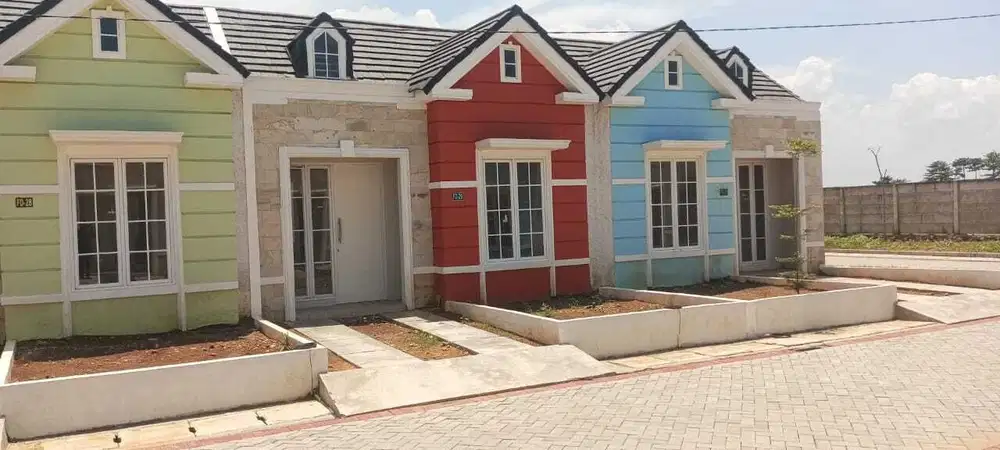Rumah bekasi bata merah