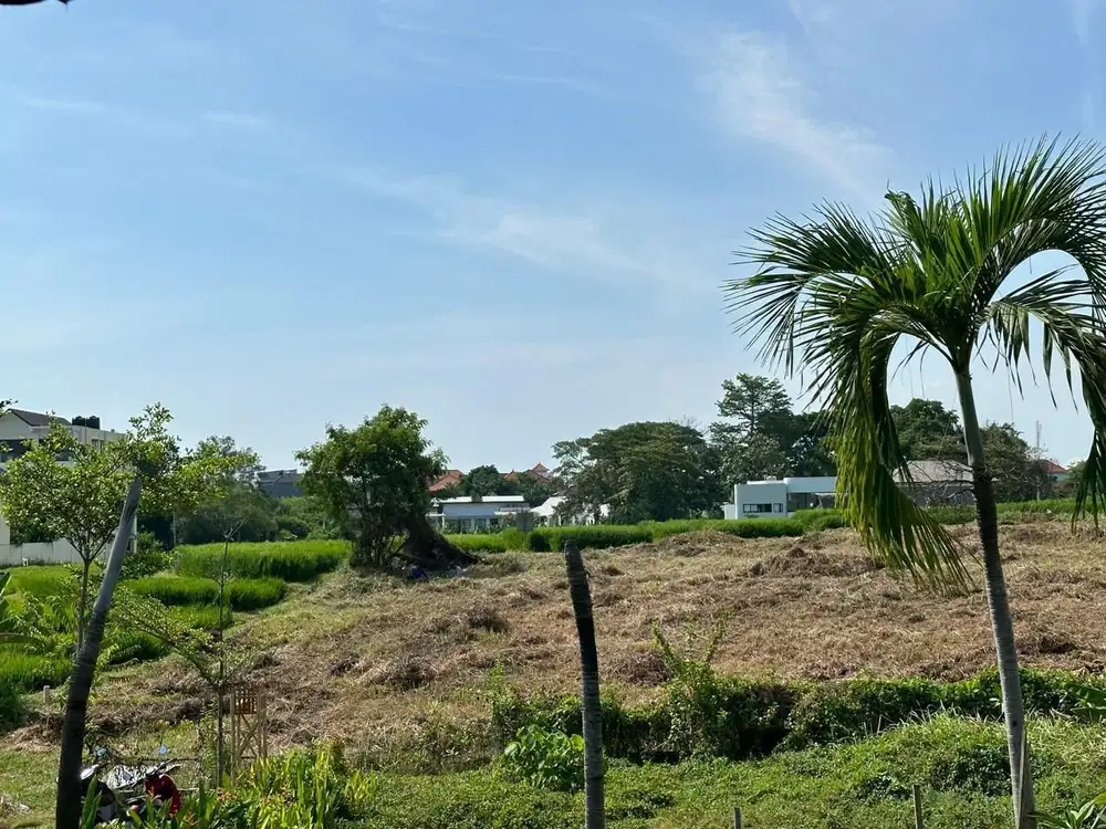 Tanah 500M2 dekat pantai Canggu brawa badung