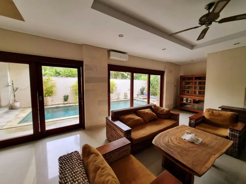 Villa 3 Kamar di Berawa Canggu - Cocok Untuk Di Komersialkan / Rental
